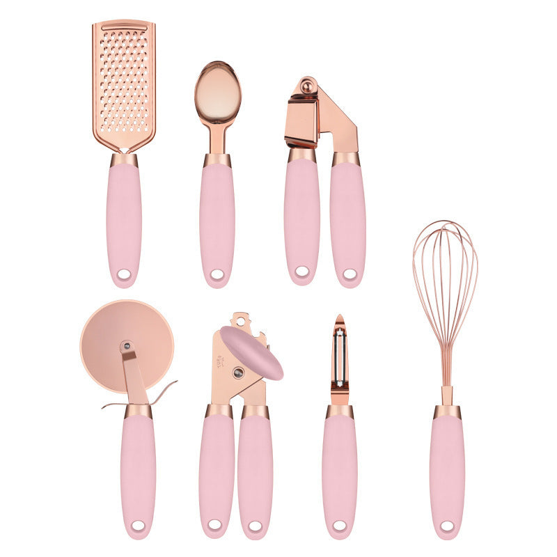 Copper-Plated Kitchen Peeler Set