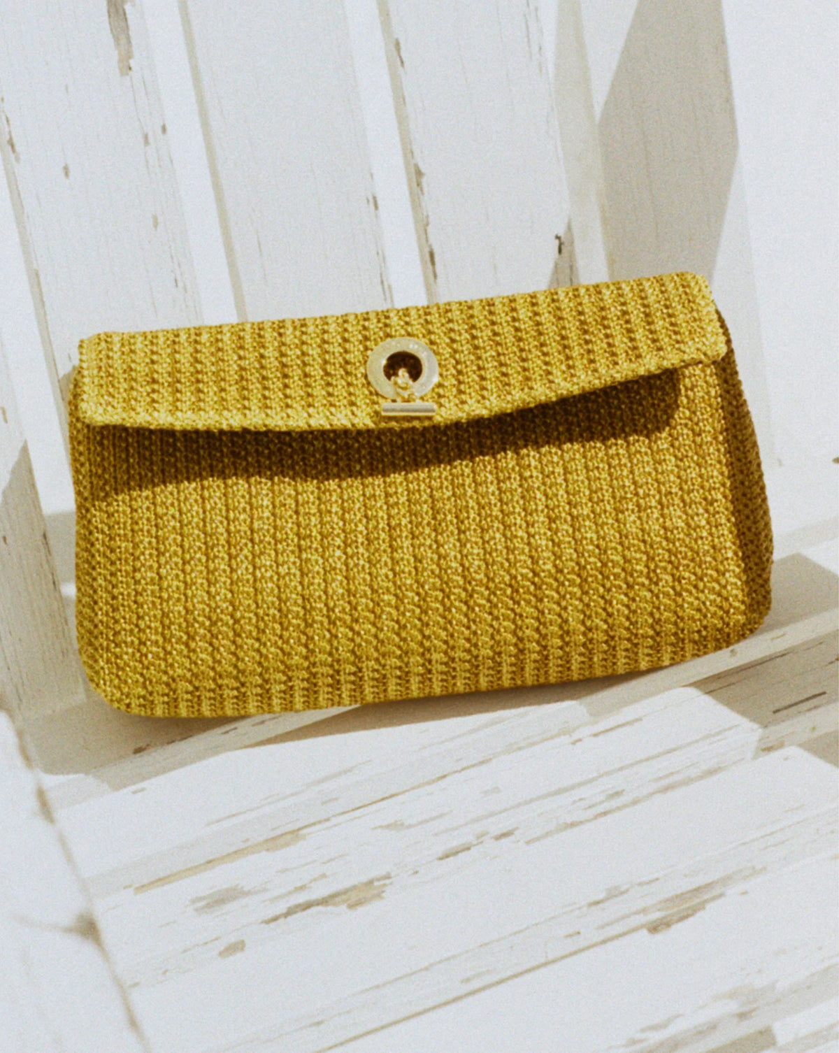 Raffia Anchor Clutch