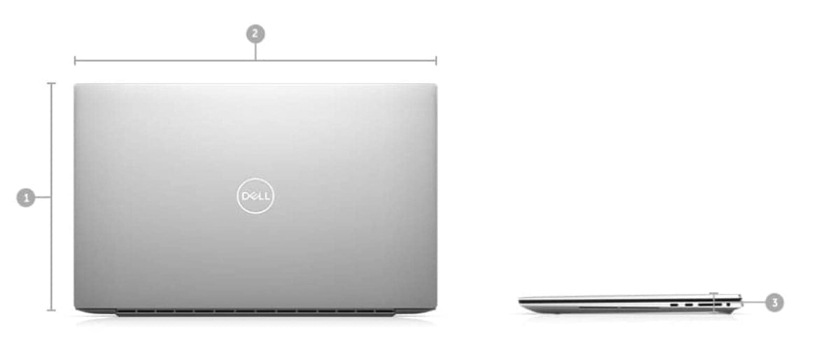 Dell XPS 17 9710 – 17" UHD+ Touch – Intel Core i7-11800H – 32GB RAM – NVIDIA GeForce RTX 3060 – 1TB SSD – Silver