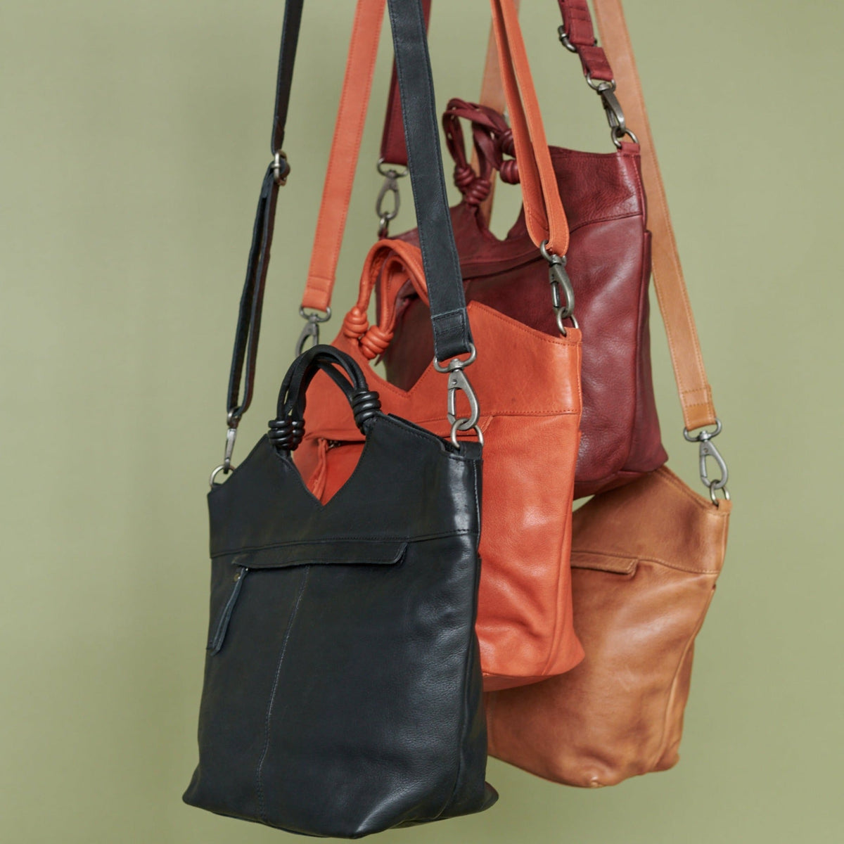 Nash Leather Crossbody Bag