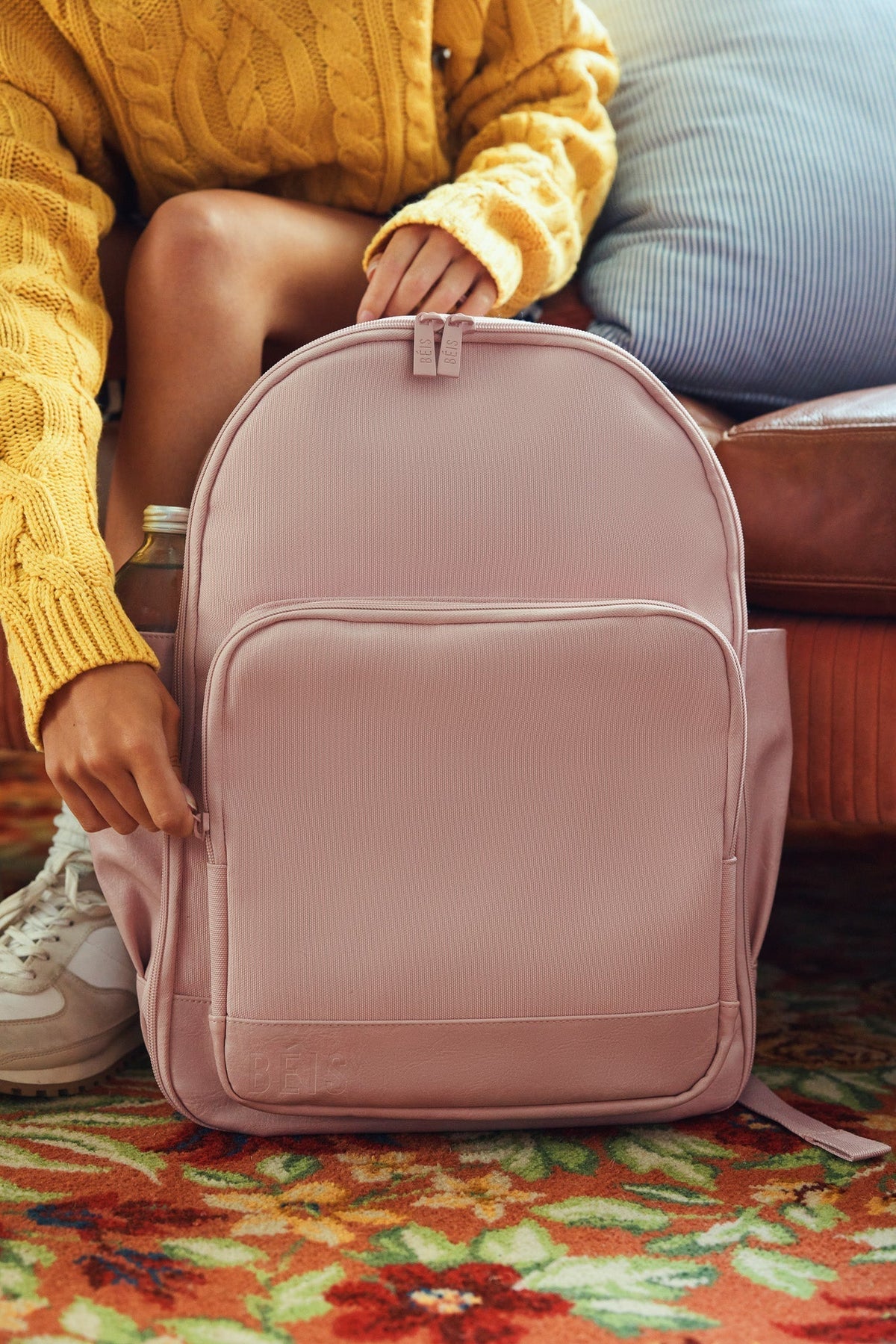 Resale The Travel Backpack in Atlas Pink