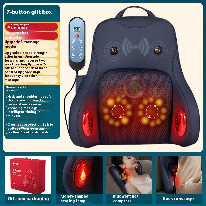 Electric Kneading Massage Pillow for Neck & Back