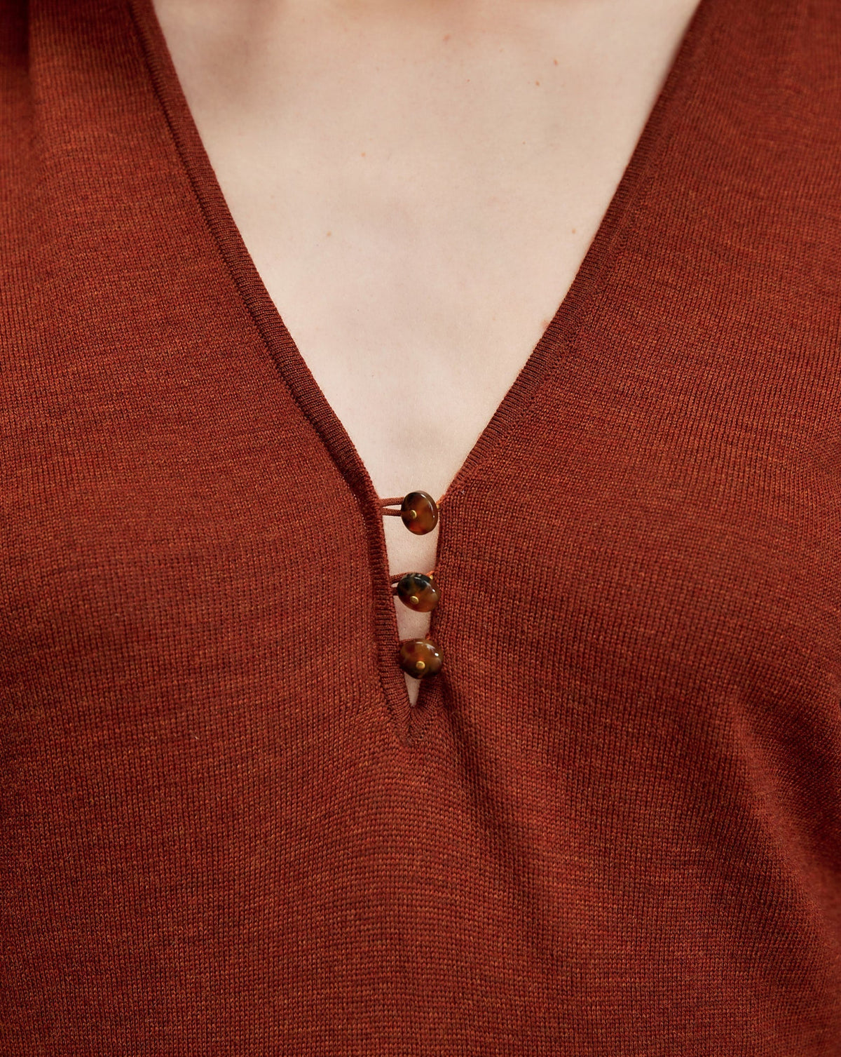 Zainen Merino Wool Pullover