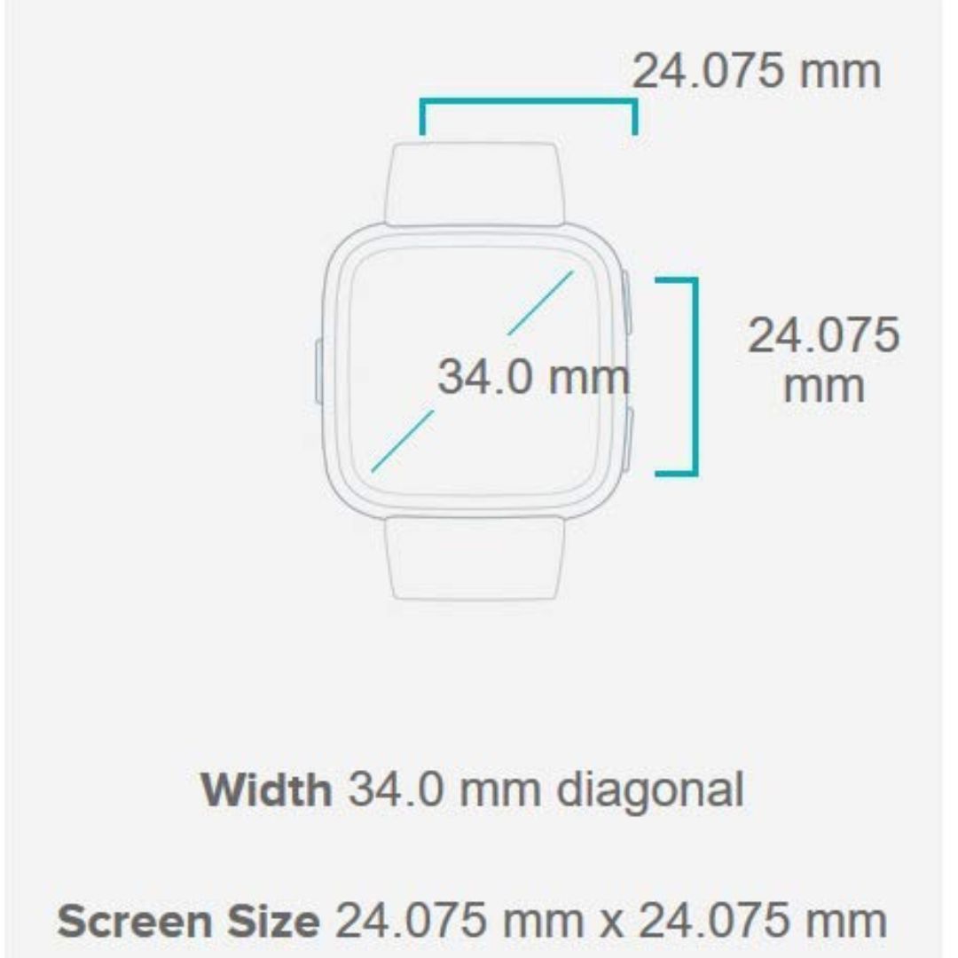 Fitbit Versa Lite Edition – Smartwatch – Mulberry w/ Small and Large Bands – FB415PMPM