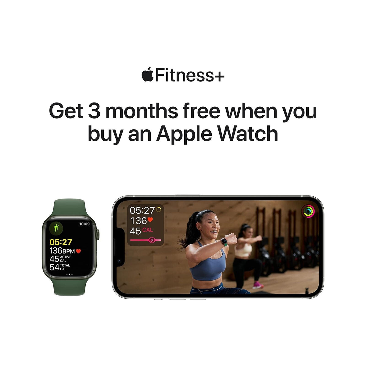 Apple Watch Series 7 GPS CEL 41MM - Midnight W/ Midnight Sport Band - MKH73LL/A