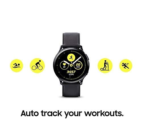 Unlocked Samsung Galaxy Watch Active 2 Smartwatch 44mm Stainless Steel LTE - SMR825USSAXAR