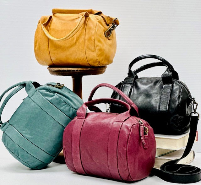 Billie Leather Crossbody Bag