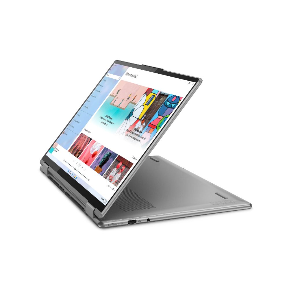 Lenovo Yoga 7i 16" 2.5K Touch 2-in-1 Laptop - Intel Evo Platform - Core i7-1260P - 16GB RAM - 512GB SSD - Arctic Grey - 82QG0000US