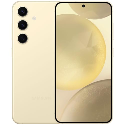 Unlocked Samsung Galaxy S24 5G - 256GB - Amber Yellow - SM-S921UZYEXAA