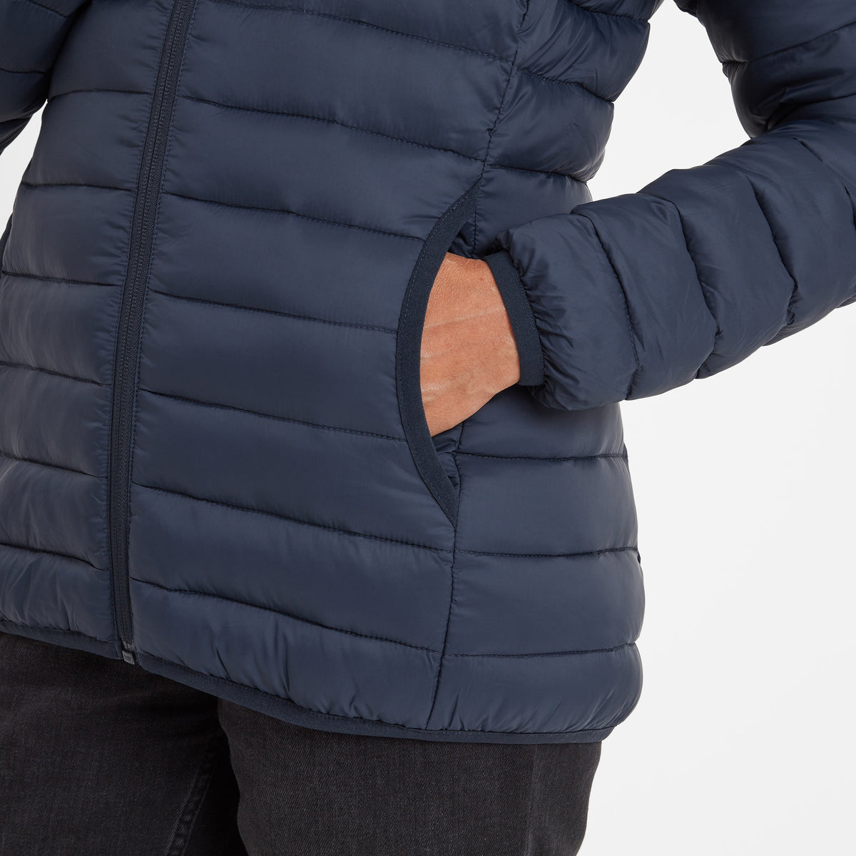 Gibson Womens Insulated Padded Jacket - Dark Indigo