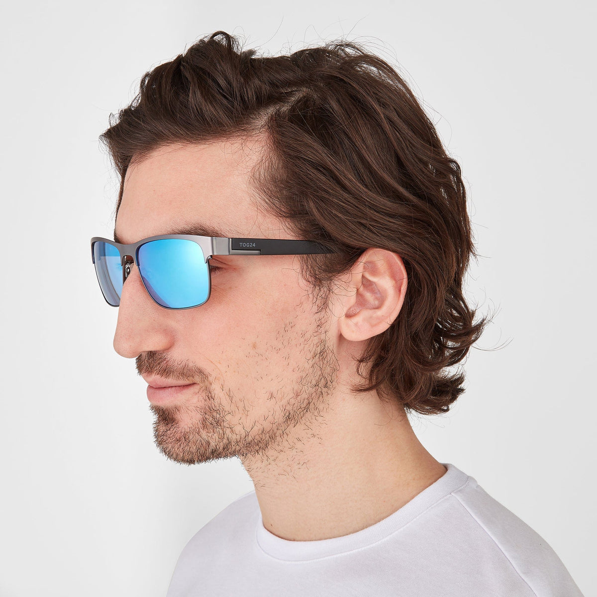 Langton Sunglasses - Black/Blue