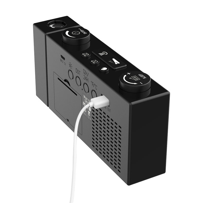 FM Radio Projection Alarm Clock