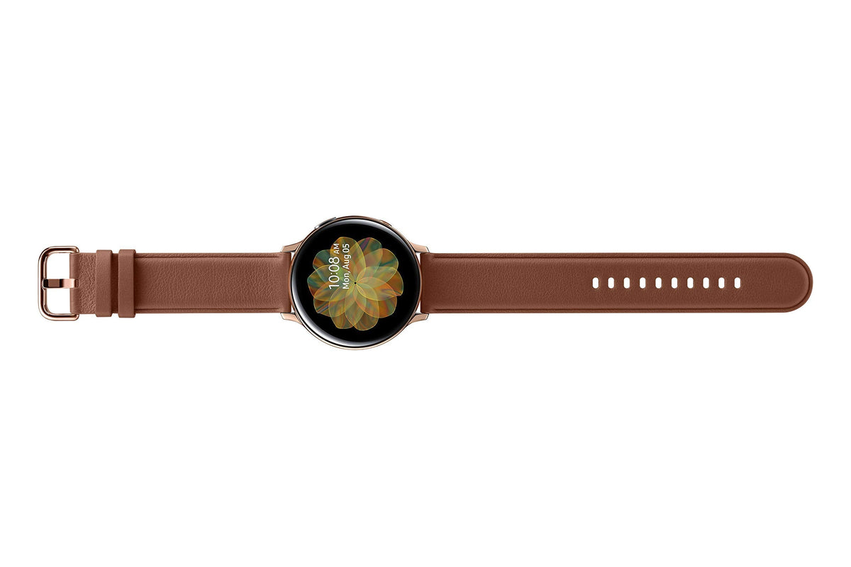 LTE Unlocked Samsung Galaxy Watch Active2 Smartwatch 44mm Stainless Steel Gold - SM-R825USDAXAR