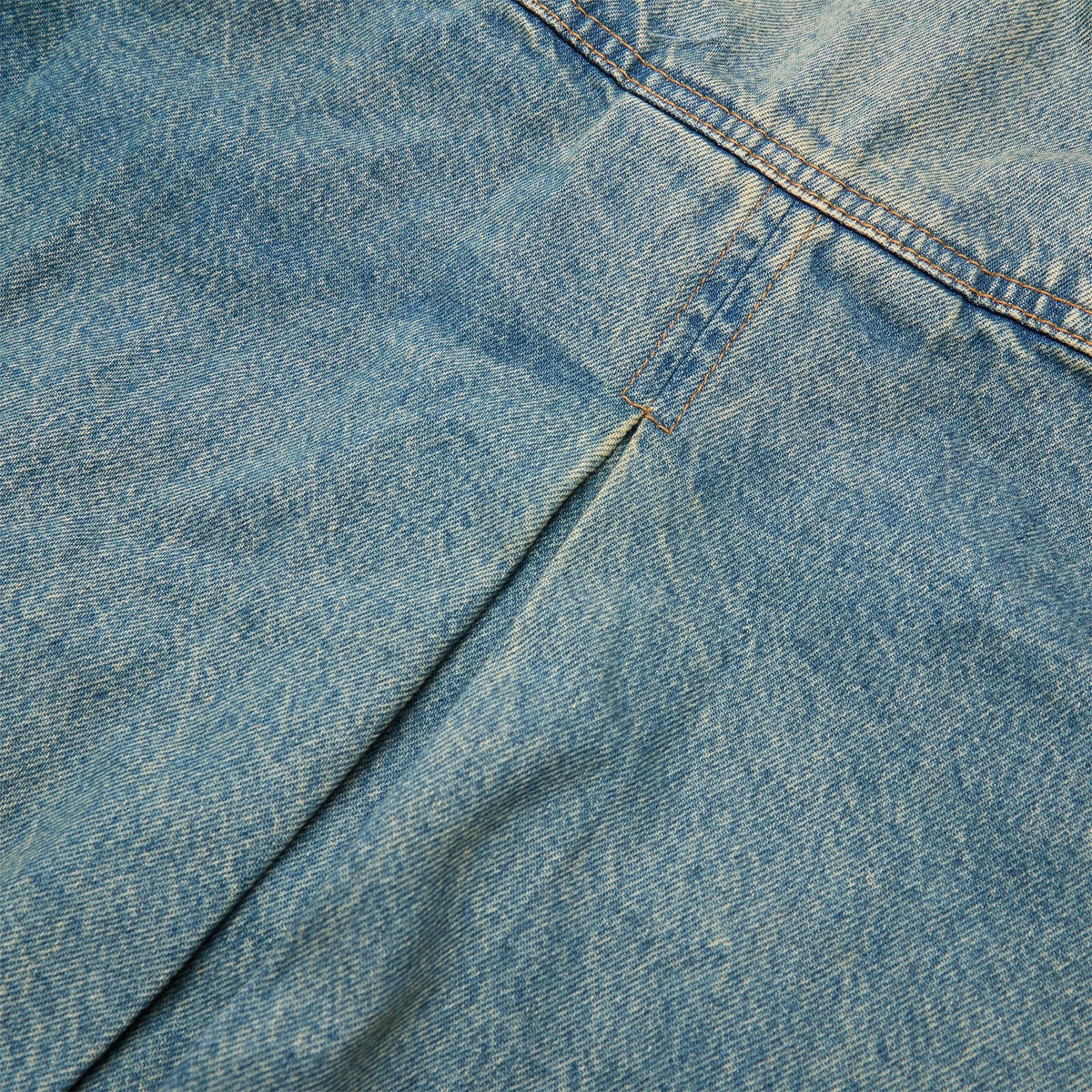 GANNI Tint Rigid Denim Jacket (Mid Blue Vintage)