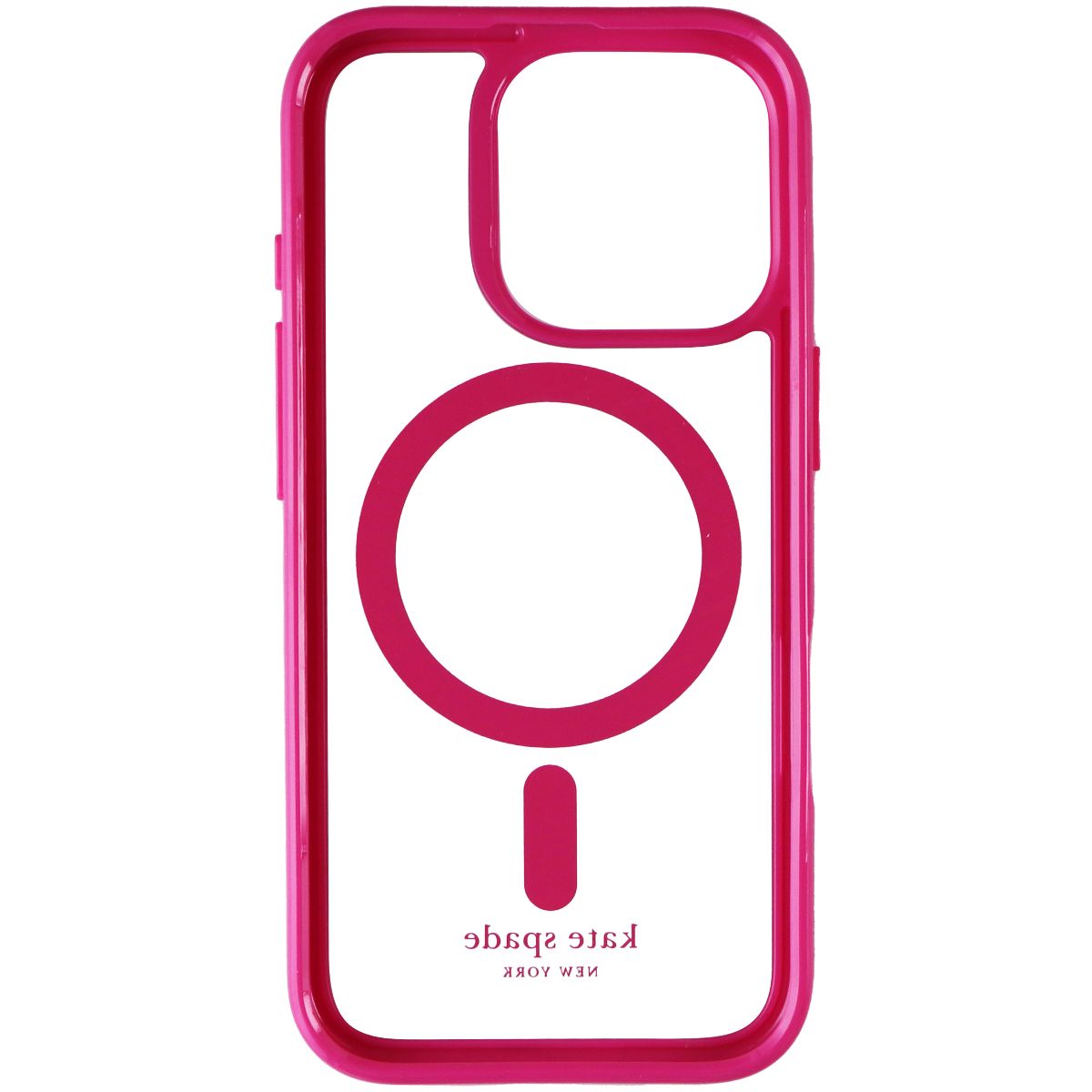 Kate Spade Ultra Protective Case for MagSafe for iPhone 16 Pro - Pink/Clear - New