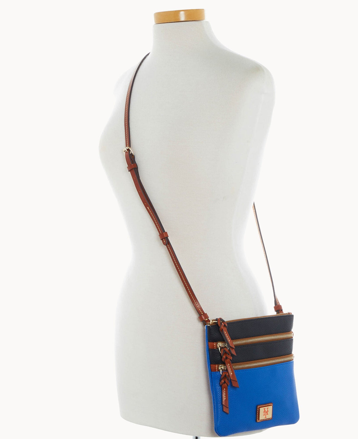 MLB Mets Triple Zip Crossbody