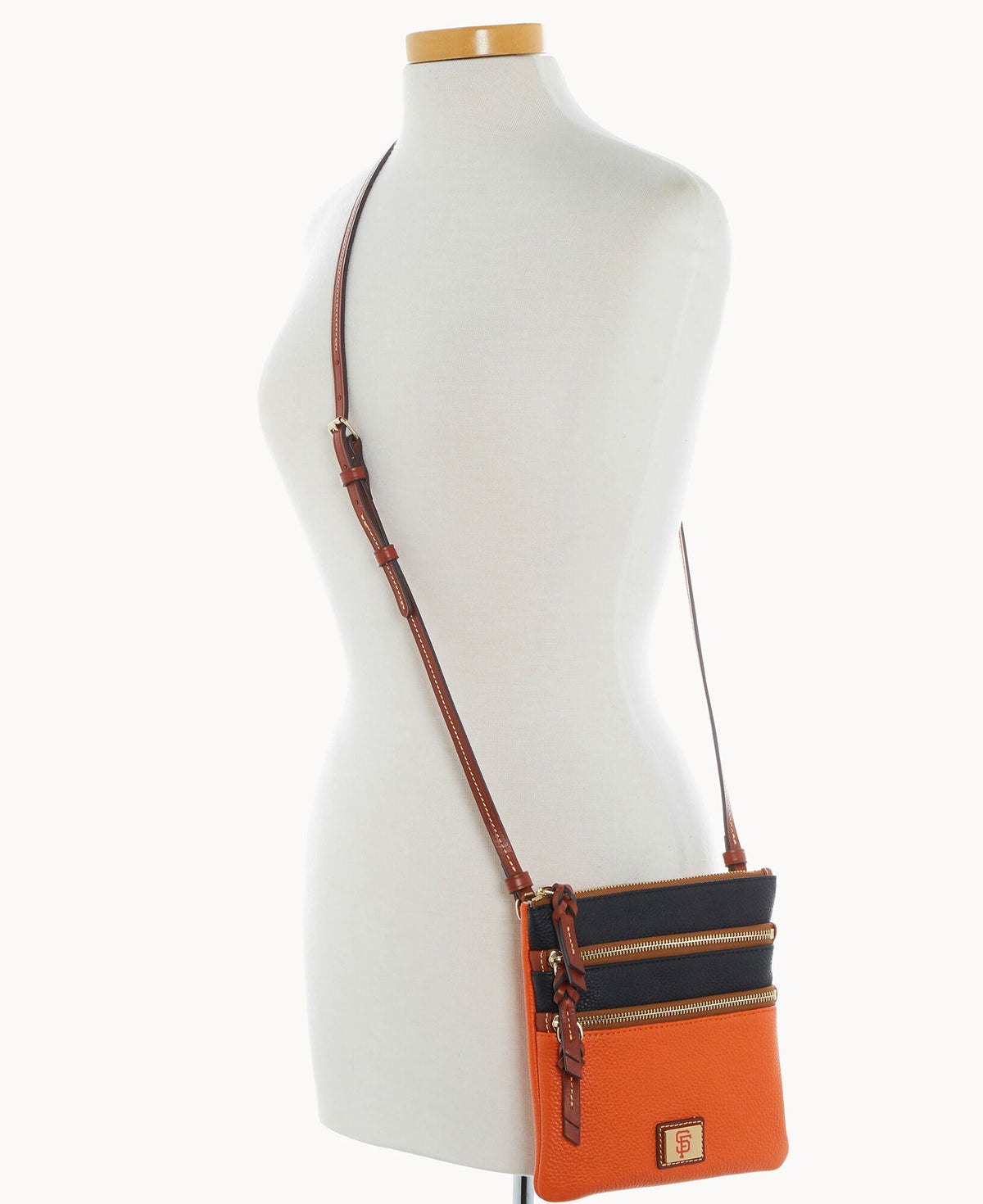 MLB Giants Triple Zip Crossbody