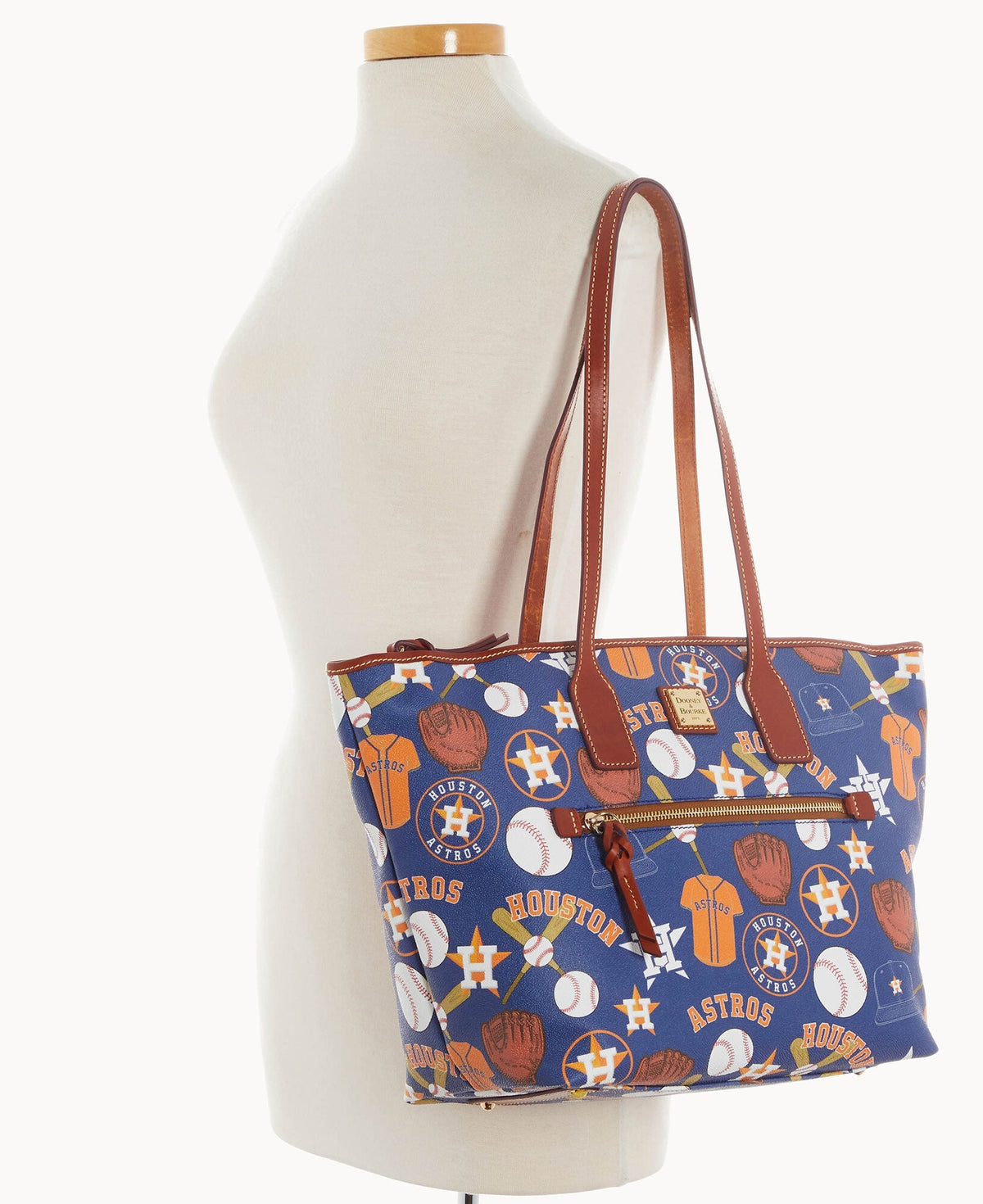 MLB Astros Zip Tote