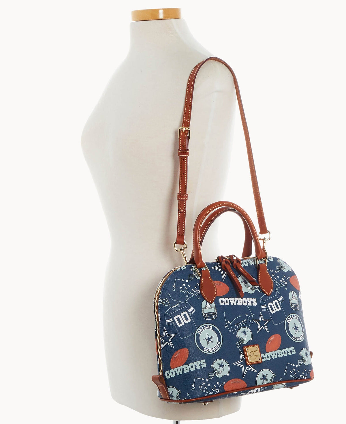 NFL Cowboys Zip Zip Satchel