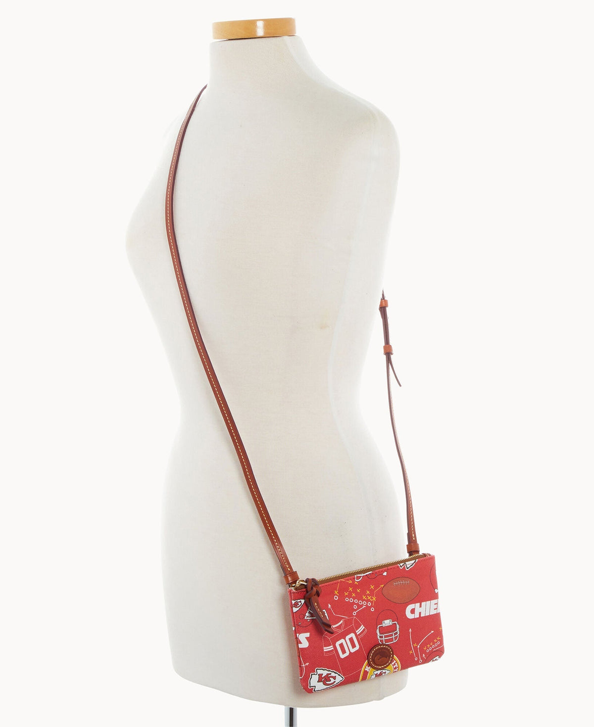 NFL Chiefs Top Zip Crossbody