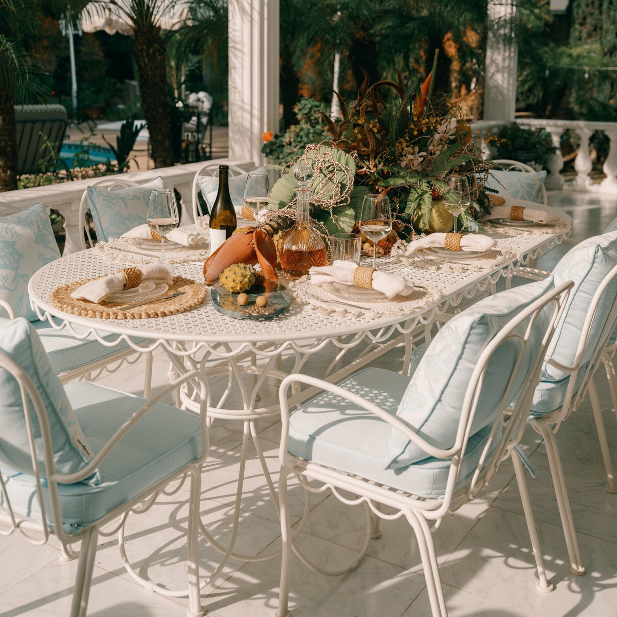 The Al Fresco Oval Dining Table