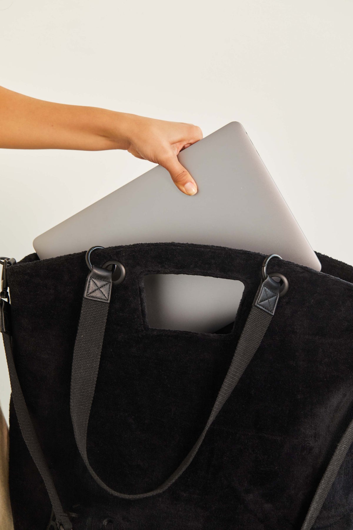 Resale The Terry Tote in Black