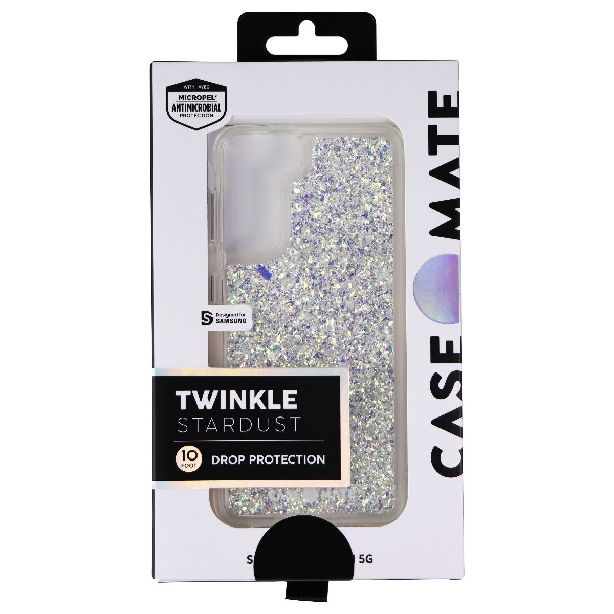 Case-Mate Twinkle Series Hybrid Case for Samsung Galaxy (S21+) 5G - Stardust - New