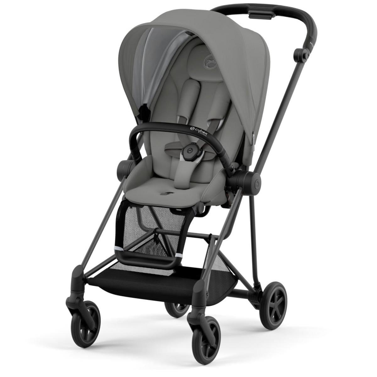 Cybex OPEN BOX MIOS 3 Stroller (One Box) - Matte Black / Black / Soho
