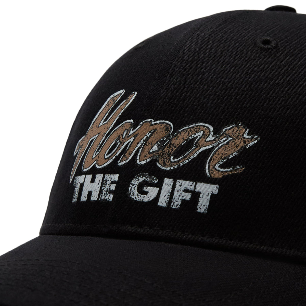Honor The Gift Heart & Pride Hat (Black)