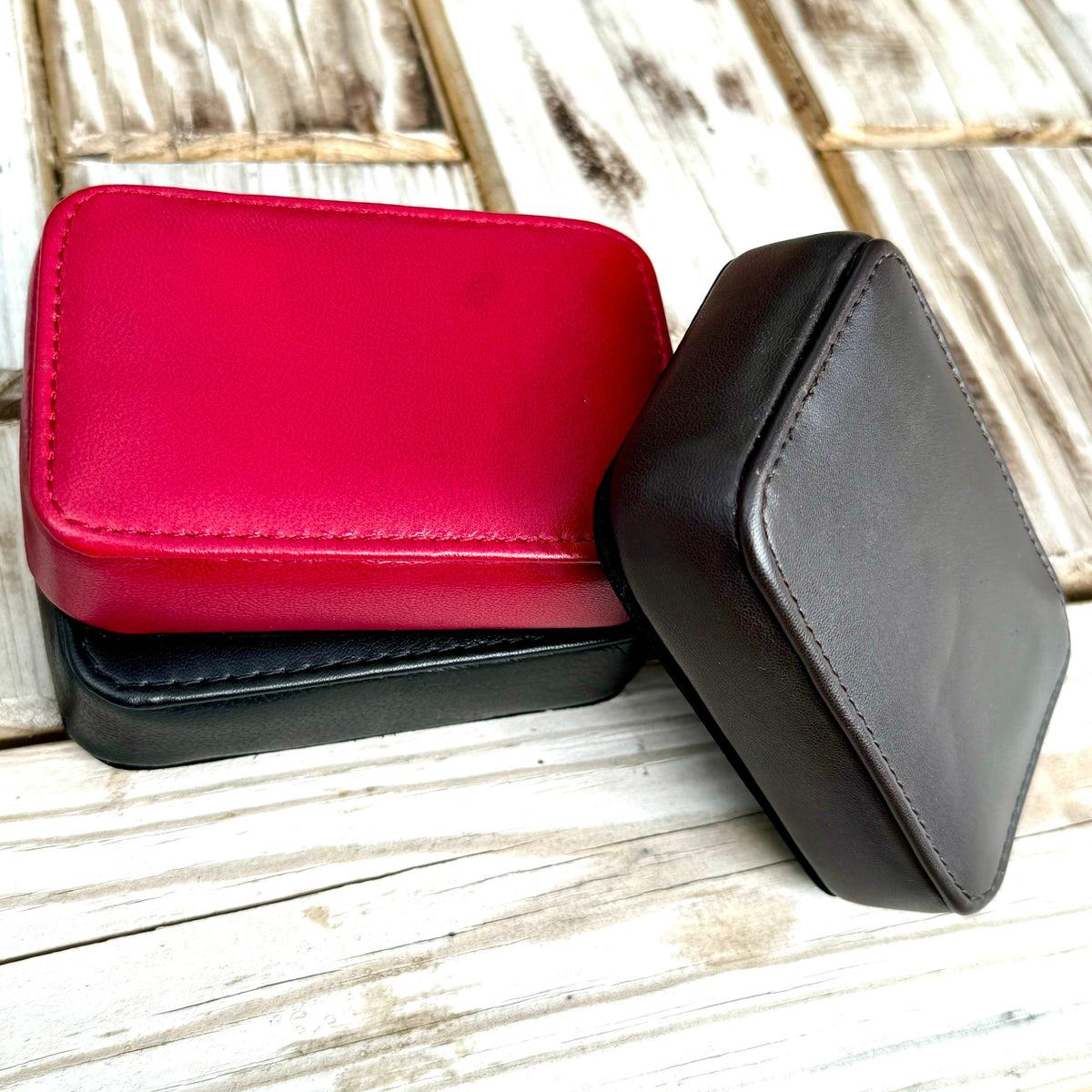 Framed Leather Paperweight