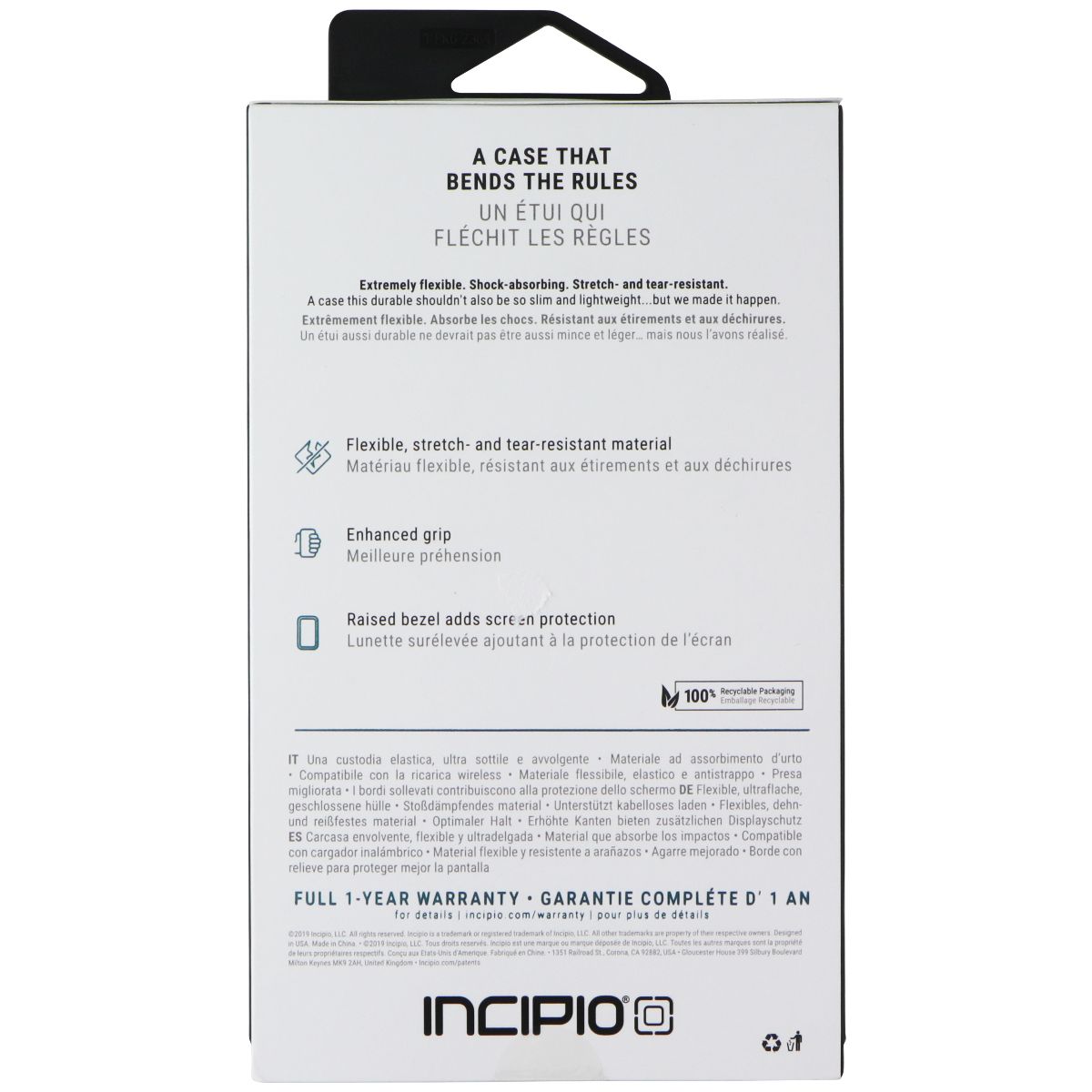 Incipio NGP Pure Series Flexible Gel Case for Apple iPhone 11 Pro - Red - New