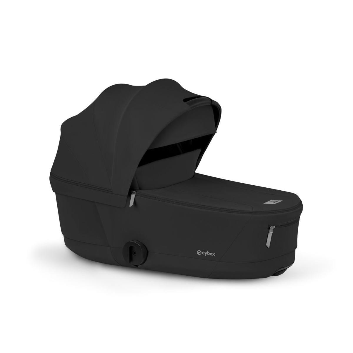 Cybex OPEN BOX Priam Fold Lux Carry Cot (2026) - Sepia Black