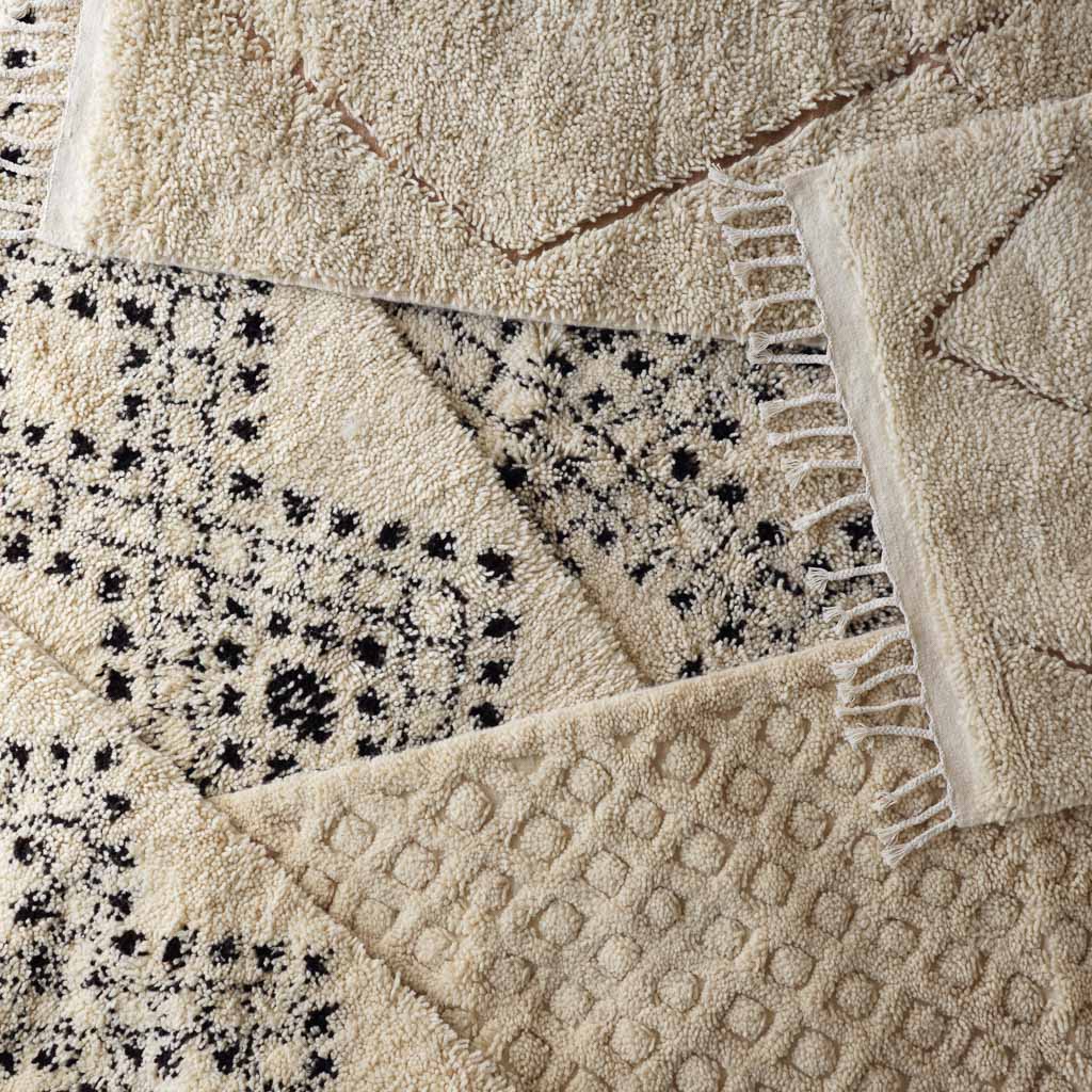 Khalida Hand-Knotted Beni Ourain Area Rug