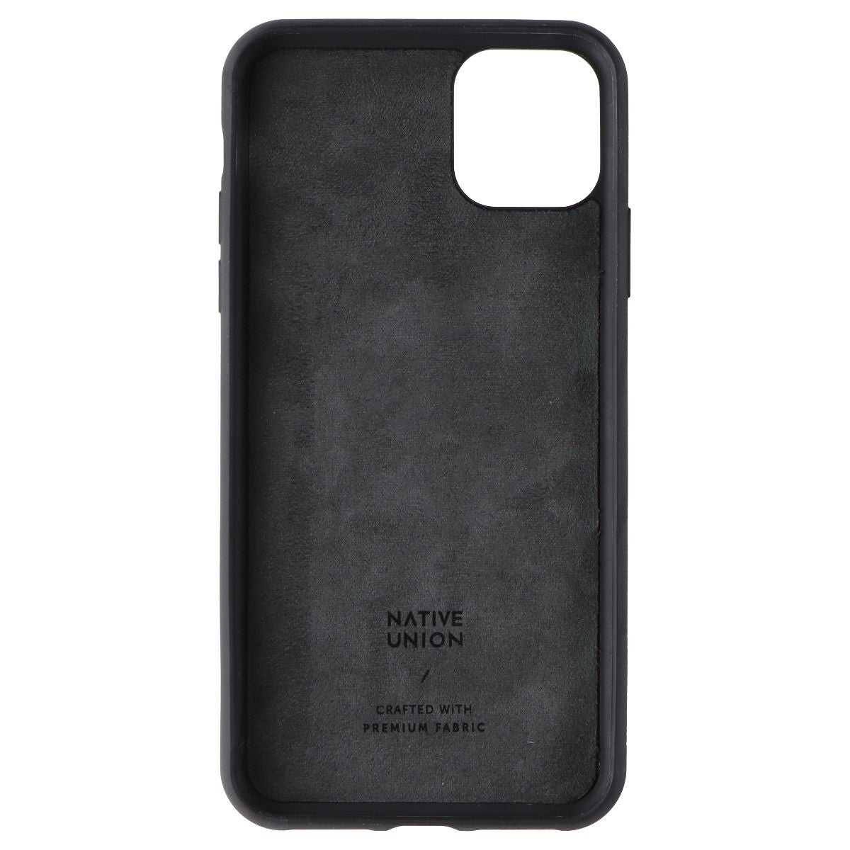 Native Union Clic Canvas Series Case for Apple iPhone 11 Pro Max - Black - New