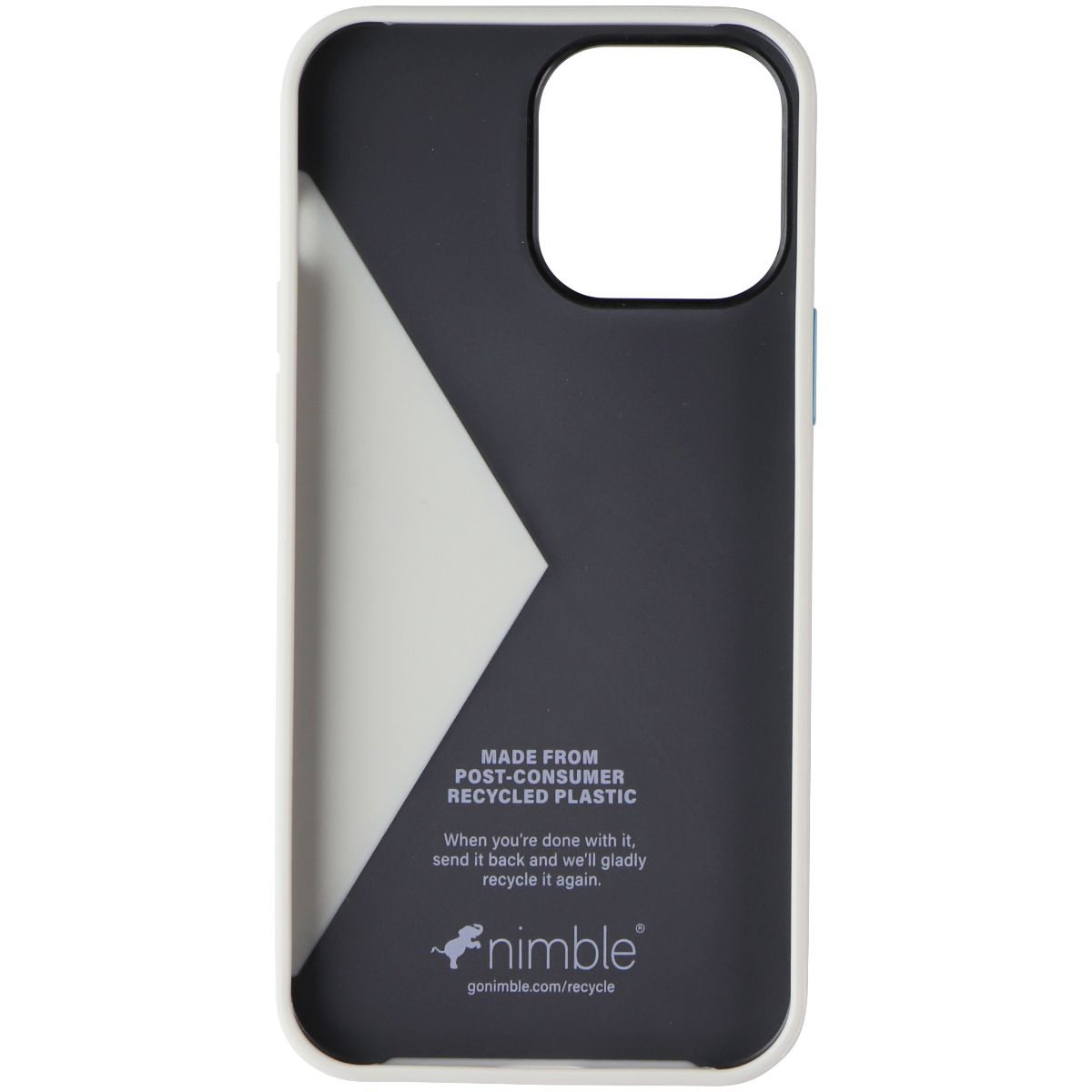 Nimble Spotlight Series Protective Case for Apple iPhone 13 Pro Max - Gray/Teal - New