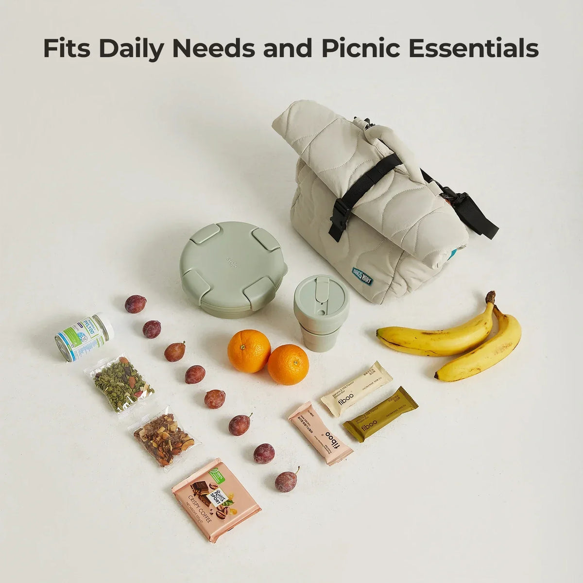 Paz Roll Top Lunch Bag