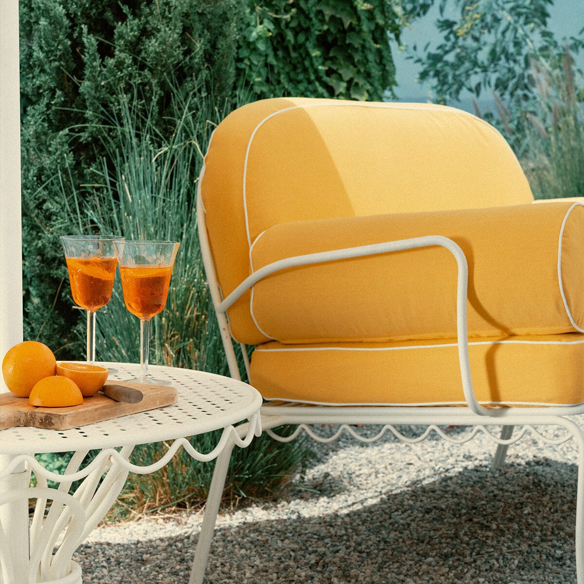 The Al Fresco Love Seat Slip Cover Set