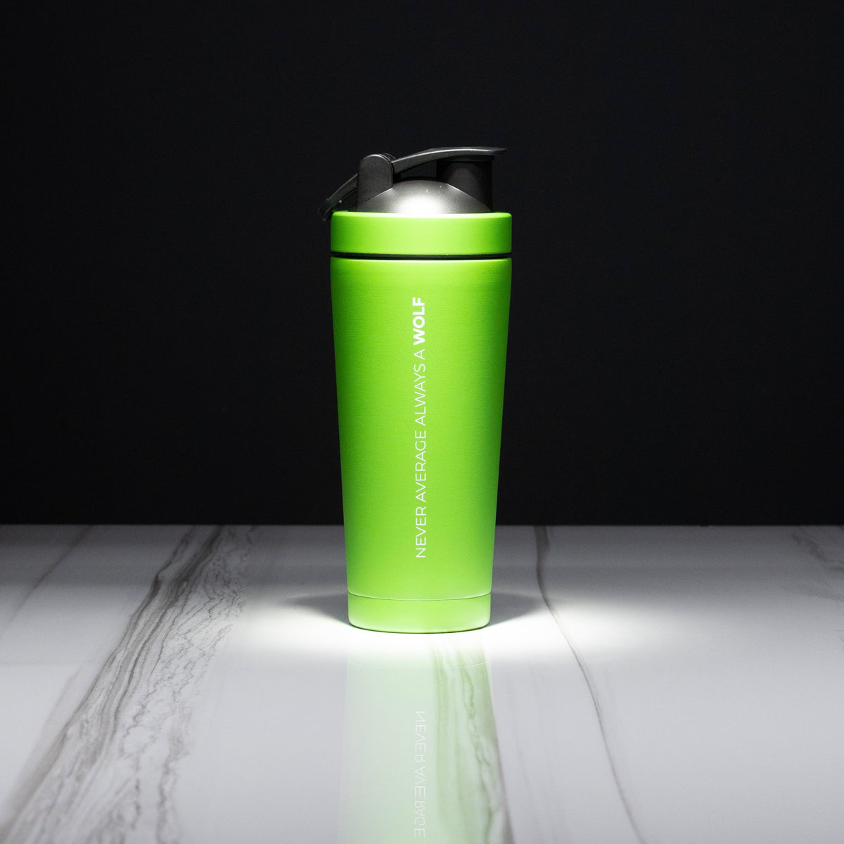 Green With White Shaker