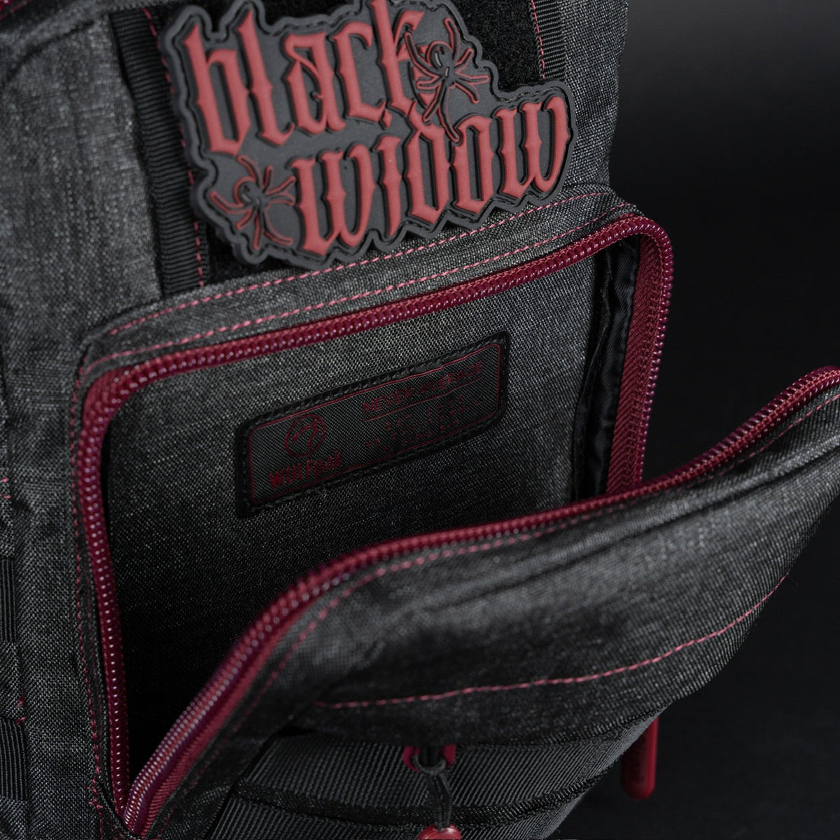 9L Tactical Sling Bag Black Widow