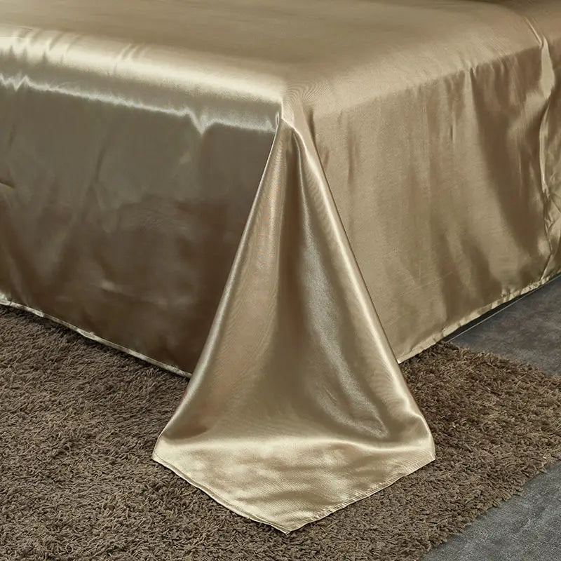 Luxury Rayon Satin Bedsheet Set