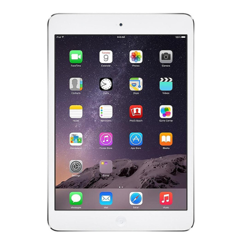 iPad mini (2nd Gen, 2013) 32GB - Silver (Wi-Fi) - Max iOS 9.3.5