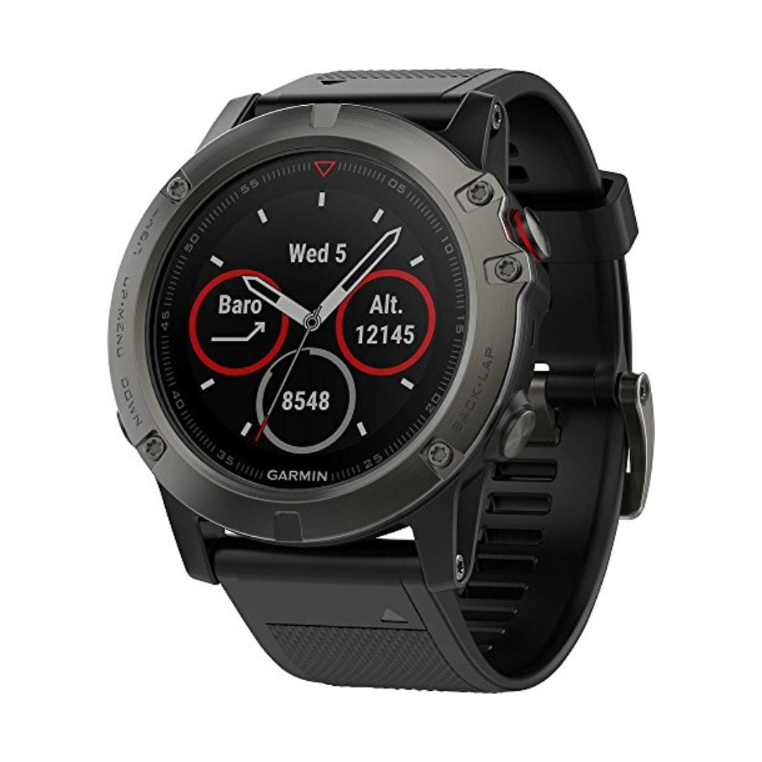 Garmin Fenix 5X Sapphire - Slate Gray with Black Band - 010-01733-00
