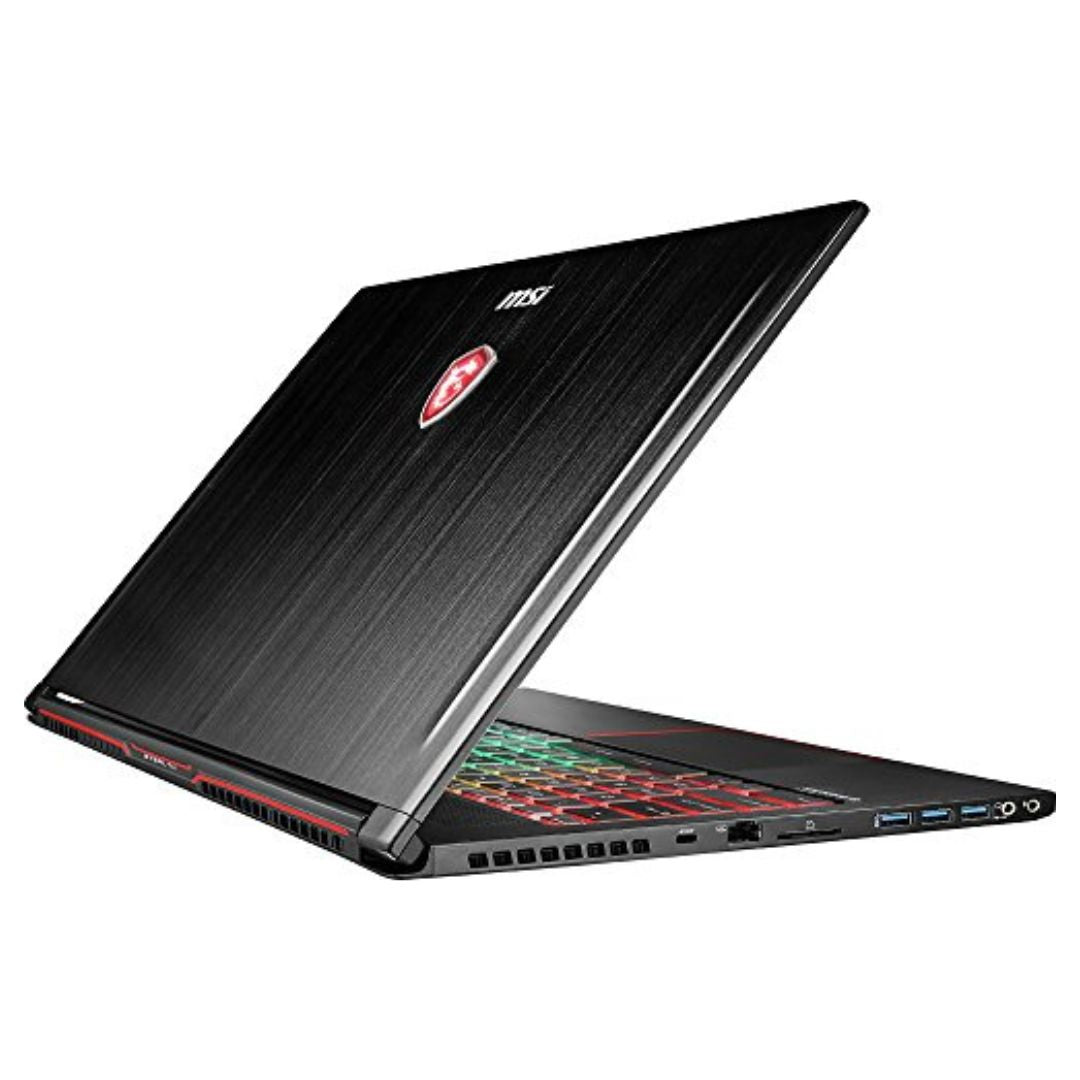 MSI 15.6 GS63VR Stealth Pro-252, Intel Core i7-7700HQ 2.8GHz, 16GB DDR4, NVIDIA GTX 1060 6GB, 256GB SSD + 1TB SATA - GS63VR STEALTH-252