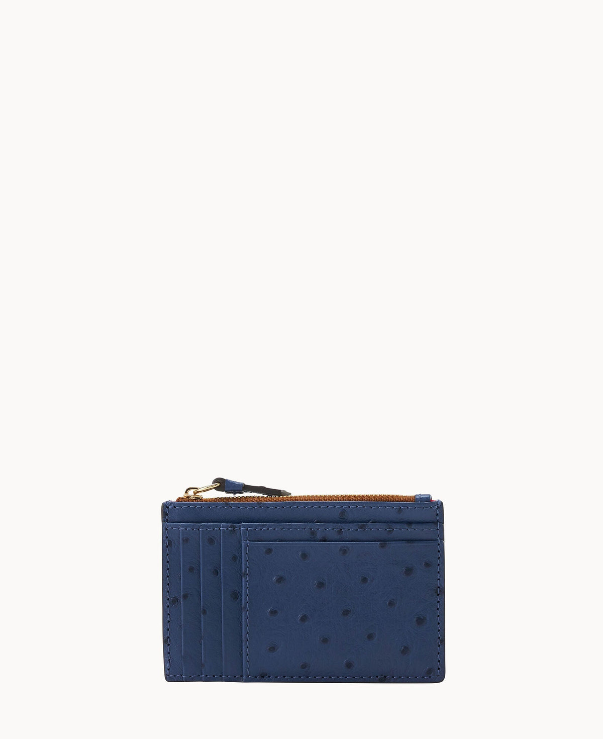 Ostrich Zip Credit Card Wallet 14