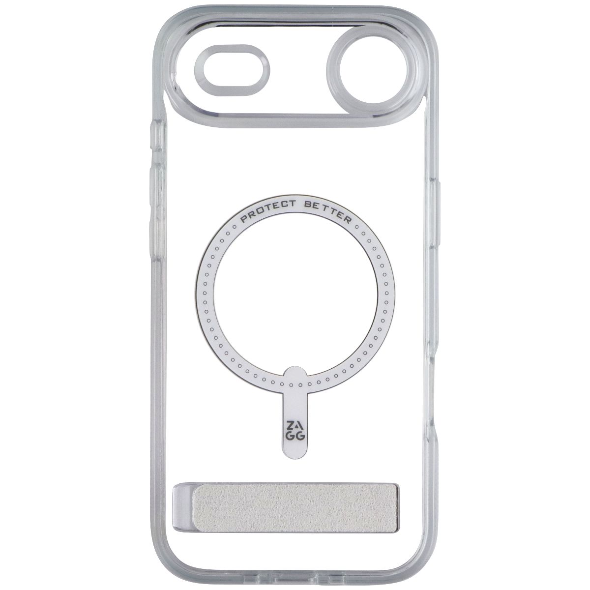 ZAGG Crystal Palace Snap Kickstand Case for MagSafe for iPhone 17 Air - Clear - New
