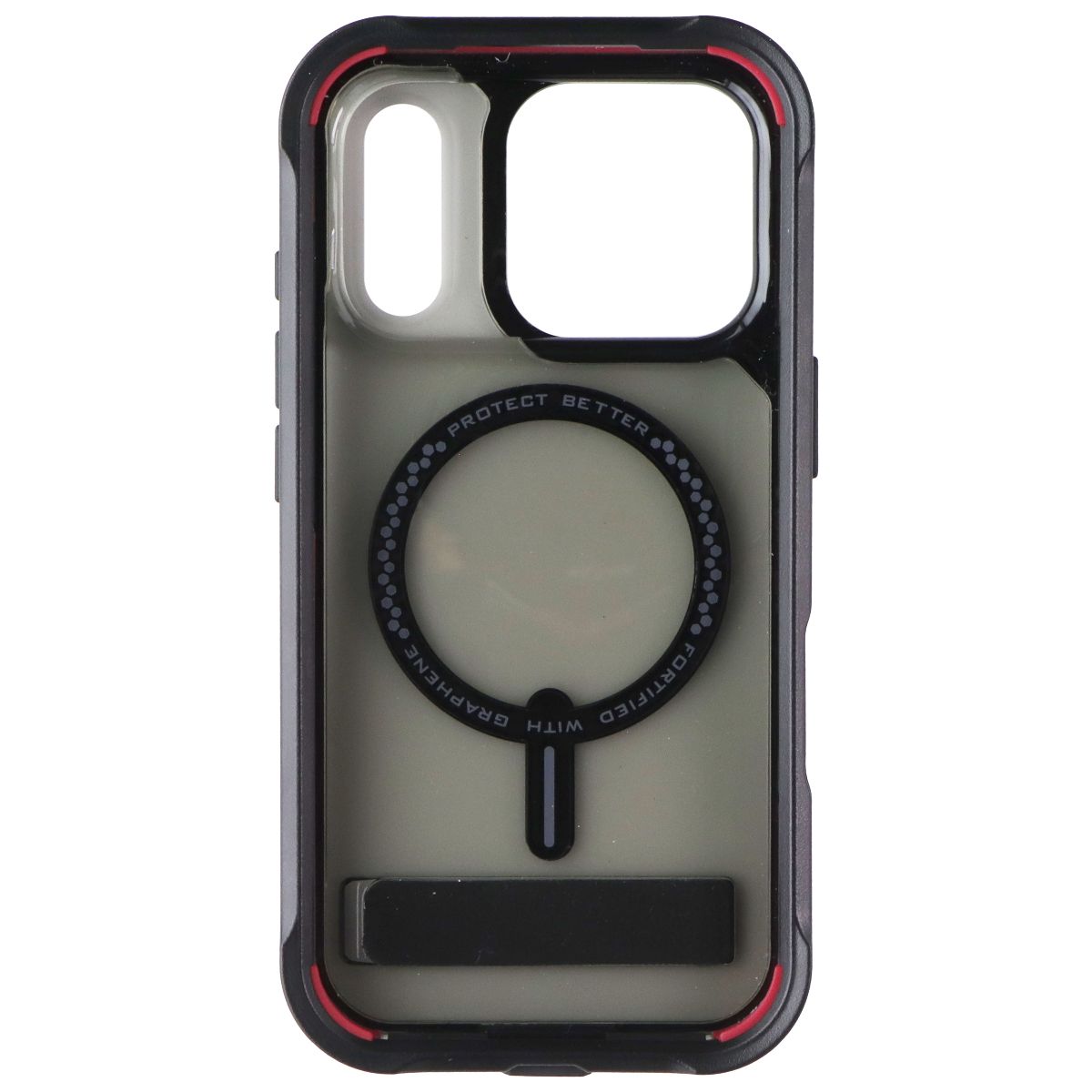 ZAGG Rainier Case with Kickstand for MagSafe for Apple iPhone 17 Pro - Smoke - New