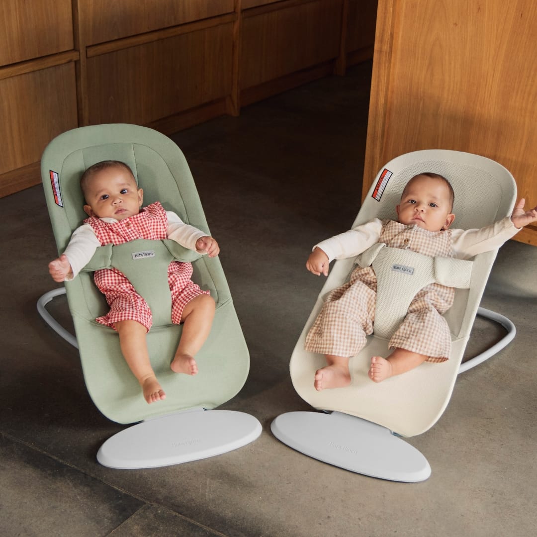 BabyBjörn Bouncer Begin - Mesh, Cream