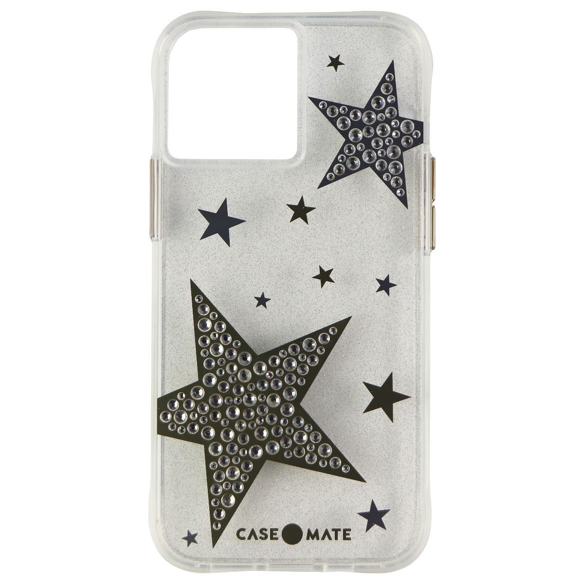 Case-Mate Sheer Superstar Case for iPhone 13 Pro Max - Clear/Rhinestone Stars - New