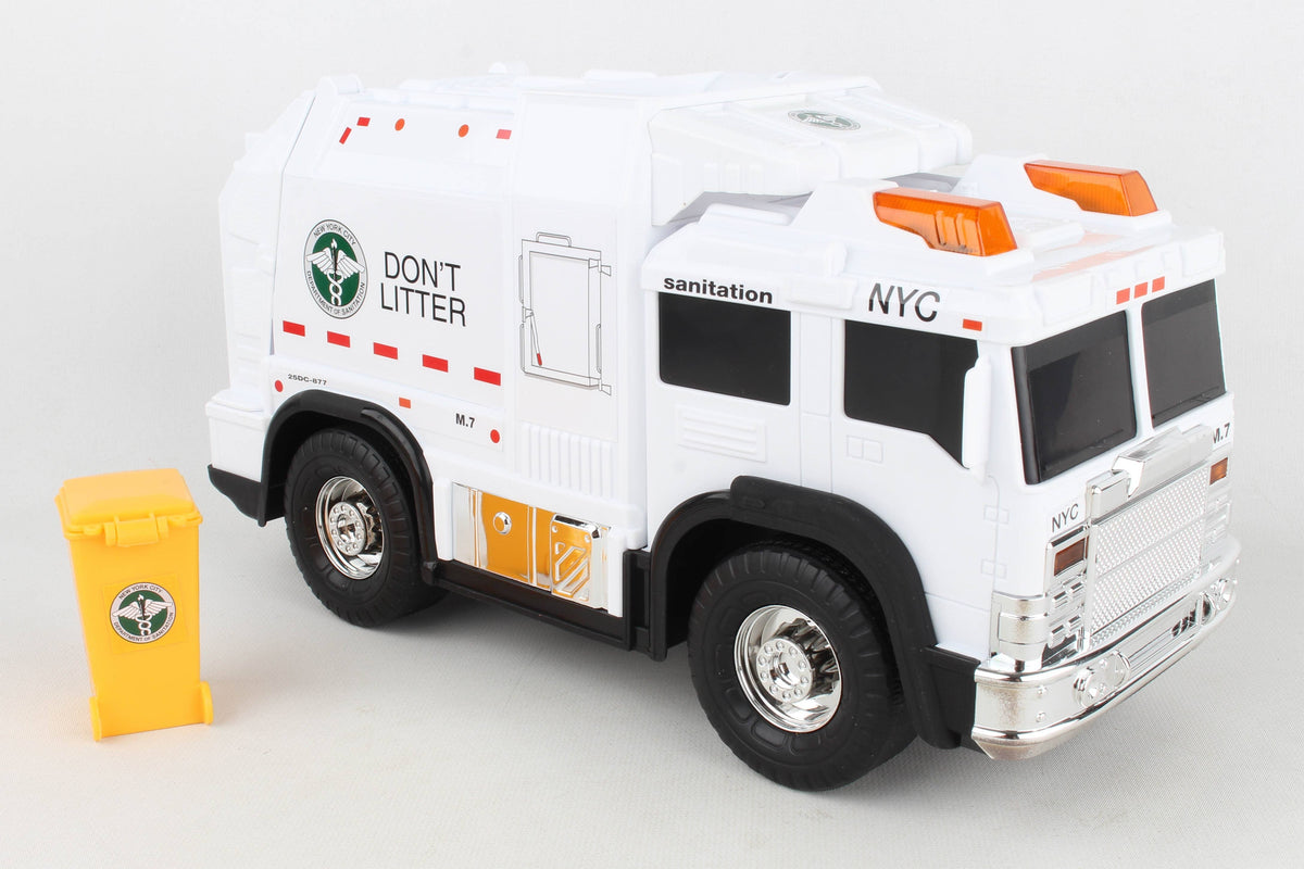 Daron Toys NYC Sanitation Garbage Truck with Lights & Sound