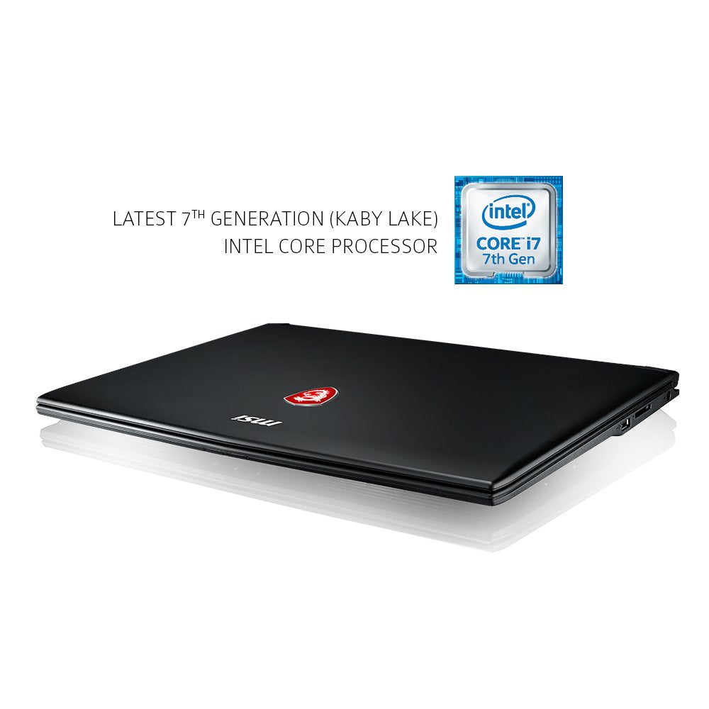 MSI GL62M 7REX-1896US 15.6" FHD- i7-7700HQ, GTX 1050Ti, 8GB RAM, 128GB SSD + 1TB Hard Drive